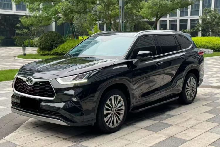 Used Toyota Highlander 2022 Dual-Engine 2.5L Four-Wheel Drive Prestige Version 7 Seats Exterior 5