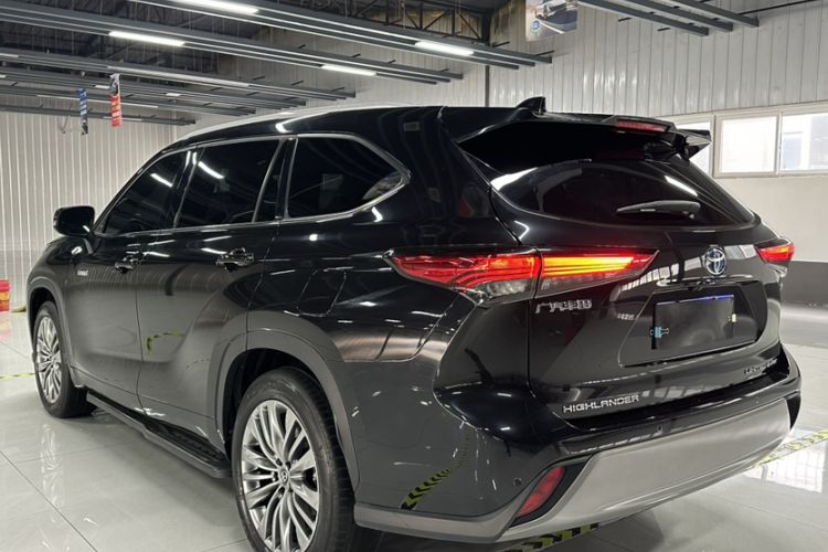 Used Toyota Highlander 2022 Dual-Engine 2.5L Four-Wheel Drive Supreme Edition 7-Seater Exterior 6