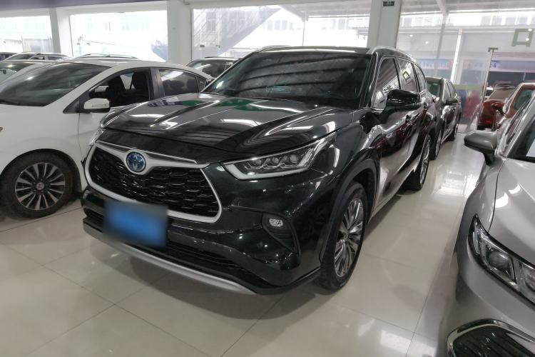 Used Toyota Highlander 2022 Dual-Engine 2.5L Four-Wheel Drive Prestige Version 7 Seats Guazi used car, China used car export, Used car for sale, Used cars, Cheapest cars for sale