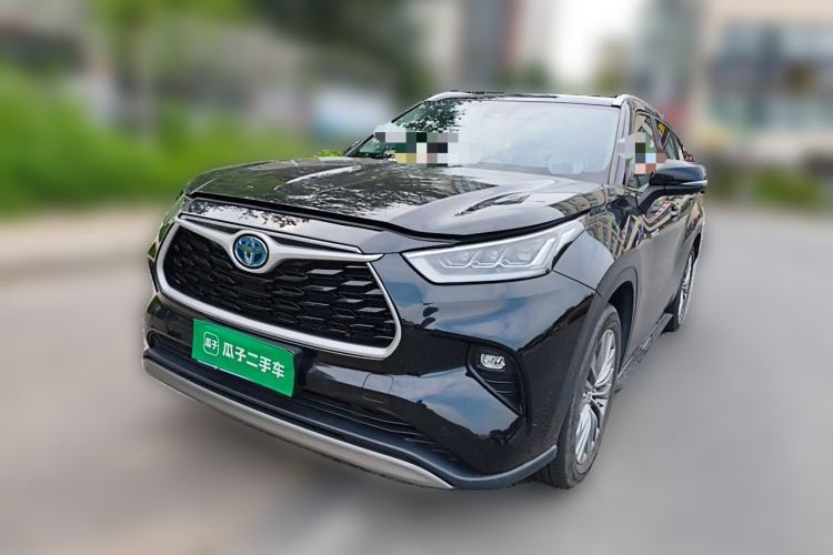 Used Toyota Highlander 2022 Dual-Engine 2.5L Four-Wheel Drive Supreme Edition 7-Seater Guazi used car, China used car export, Used car for sale, Used cars, Cheapest cars for sale