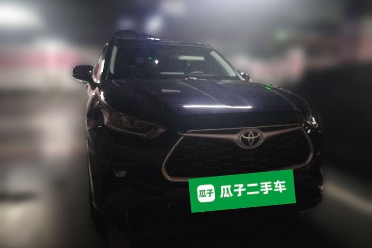 Used Toyota Highlander 2022 Dual-Engine 2.5L Two-Wheel Drive Elite Edition 7-Seater Front