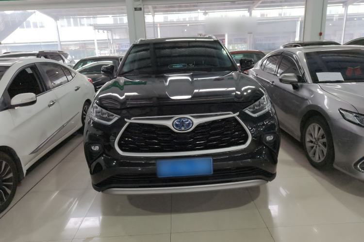 Used Toyota Highlander 2022 Dual-Engine 2.5L Four-Wheel Drive Prestige Version 7 Seats Front