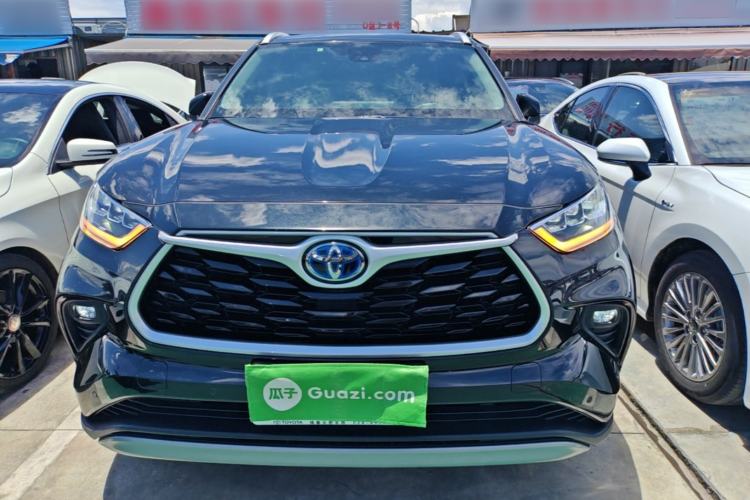 Used Toyota Highlander 2022 Dual-Engine 2.5L Four-Wheel Drive Prestige Version 7 Seats Front
