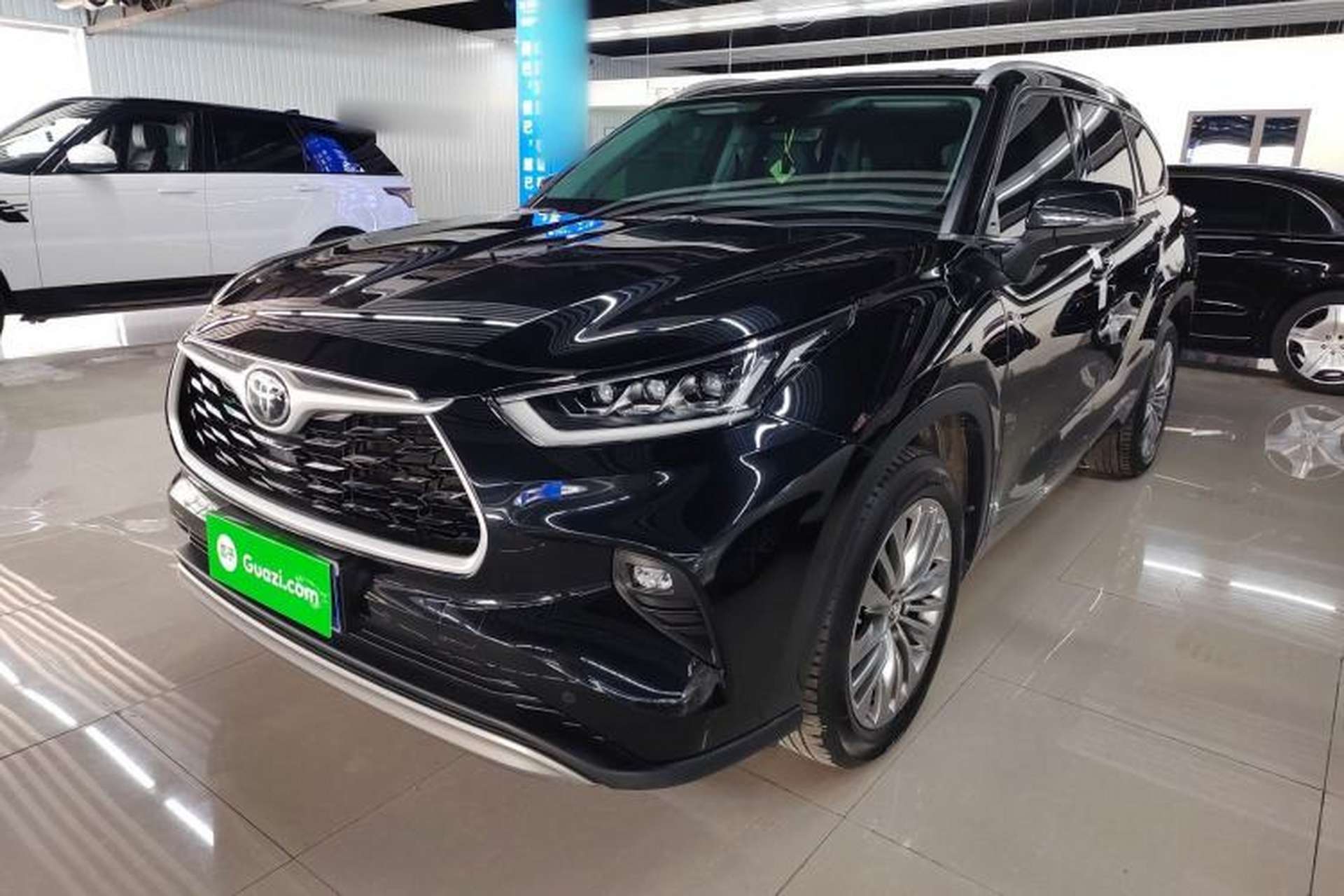 Used Toyota Highlander 2022 380T Four-Wheel Drive Prestige Edition 7-Seater Front Left 45 Deg