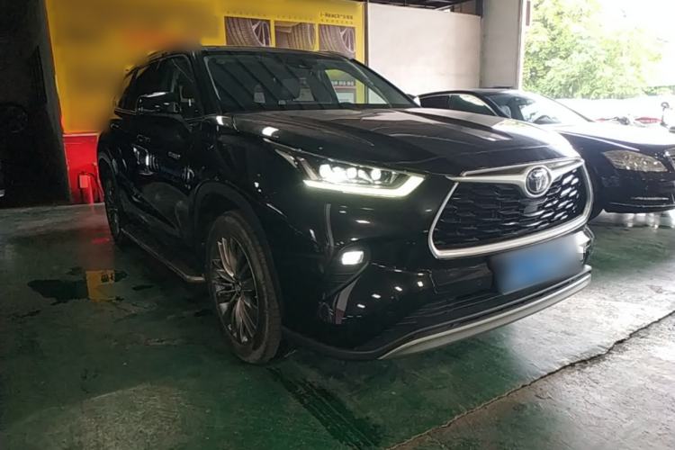 Used Toyota Highlander 2022 Dual-Engine 2.5L Four-Wheel Drive Prestige Version 7 Seats Front Right 45 Deg