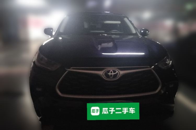 Used Toyota Highlander 2022 Dual-Engine 2.5L Two-Wheel Drive Elite Edition 7-Seater Front Right 45 Deg