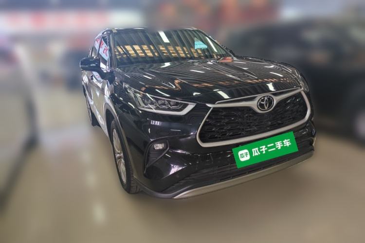 Used Toyota Highlander 2022 380T Four-Wheel Drive Prestige Edition 7-Seater Front Right 45 Deg