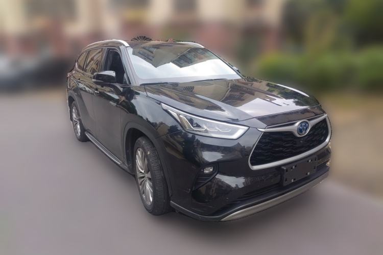 Used Toyota Highlander 2022 Dual-Engine 2.5L Four-Wheel Drive Prestige Version 7 Seats Front Right 45 Deg