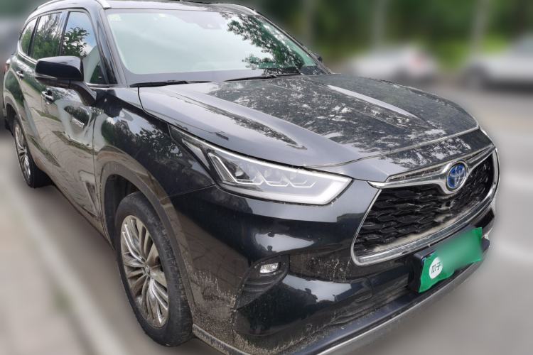 Used Toyota Highlander 2022 Dual-Engine 2.5L Four-Wheel Drive Supreme Edition 7-Seater Front Right 45 Deg