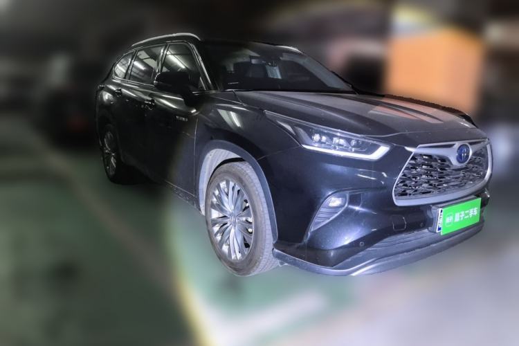 Used Toyota Highlander 2022 Dual-Engine 2.5L Four-Wheel Drive Prestige Version 7 Seats Front Right 45 Deg