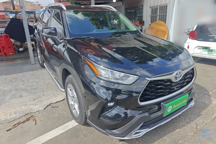 Used Toyota Highlander 2022 Dual-Engine 2.5L Two-Wheel Drive Elite Edition 5 Seats Front Right 45 Deg