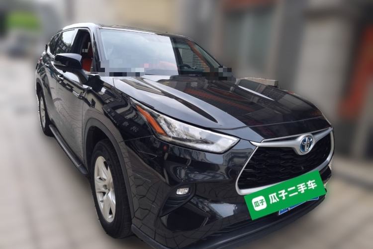 Used Toyota Highlander 2022 Dual-Engine 2.5L Two-Wheel Drive Elite Edition 5 Seats Front Right 45 Deg