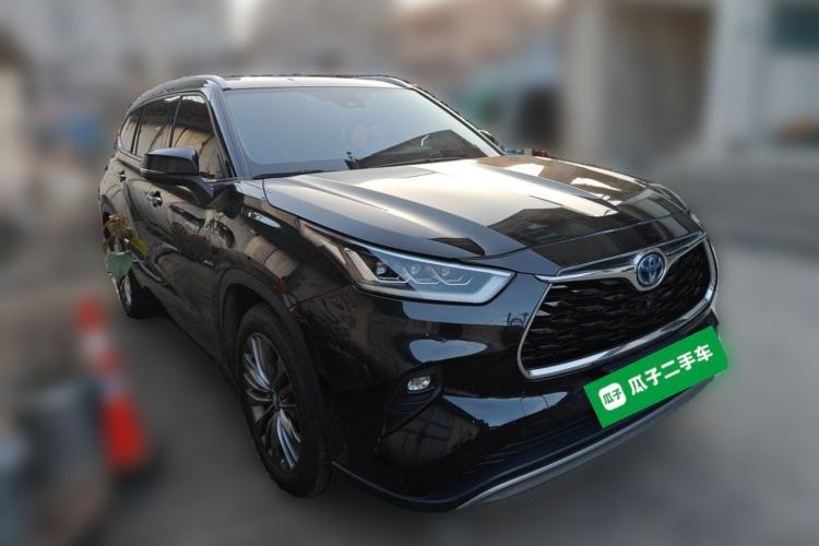 Used Toyota Highlander 2022 Dual-Engine 2.5L Four-Wheel Drive Supreme Edition 7-Seater Front Right 45 Deg