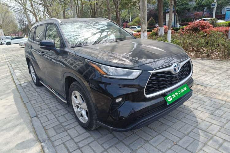 Used Toyota Highlander 2022 Dual-Engine 2.5L Two-Wheel Drive Elite Edition 5 Seats Front Right 45 Deg