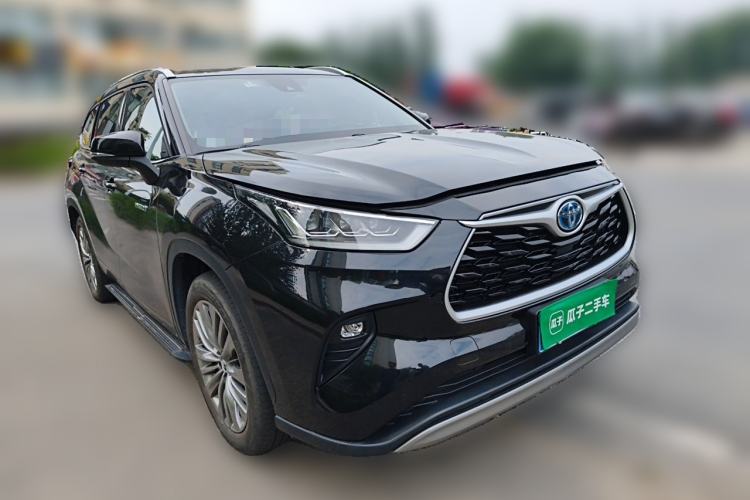 Used Toyota Highlander 2022 Dual-Engine 2.5L Four-Wheel Drive Supreme Edition 7-Seater Front Right 45 Deg
