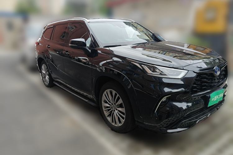 Used Toyota Highlander 2022 Dual-Engine 2.5L Four-Wheel Drive Supreme Edition 7-Seater Front Right 45 Deg