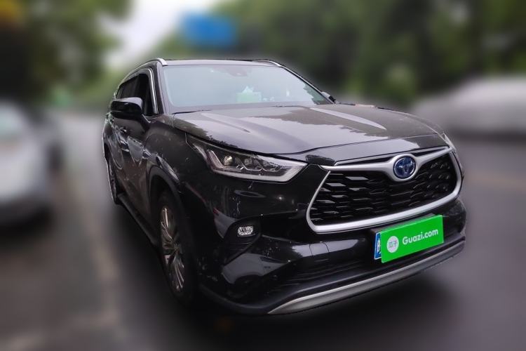 Used Toyota Highlander 2022 Dual-Engine 2.5L Four-Wheel Drive Prestige Version 7 Seats Front Right 45 Deg