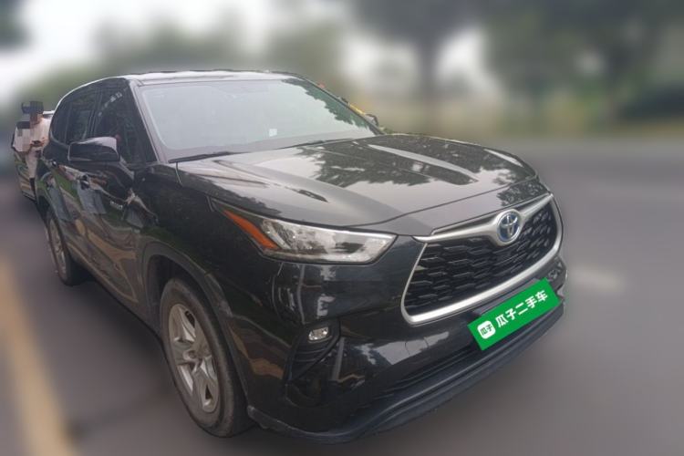 Used Toyota Highlander 2022 Dual-Engine 2.5L Two-Wheel Drive Elite Edition 7-Seater Front Right 45 Deg