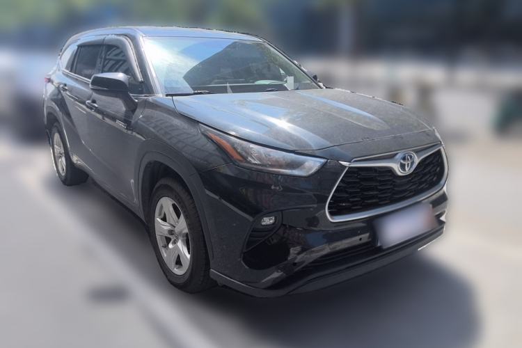 Used Toyota Highlander 2022 Dual-Engine 2.5L Two-Wheel Drive Elite Edition 5 Seats Front Right 45 Deg