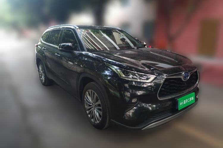 Used Toyota Highlander 2022 Dual-Engine 2.5L Four-Wheel Drive Supreme Edition 7-Seater Front Right 45 Deg