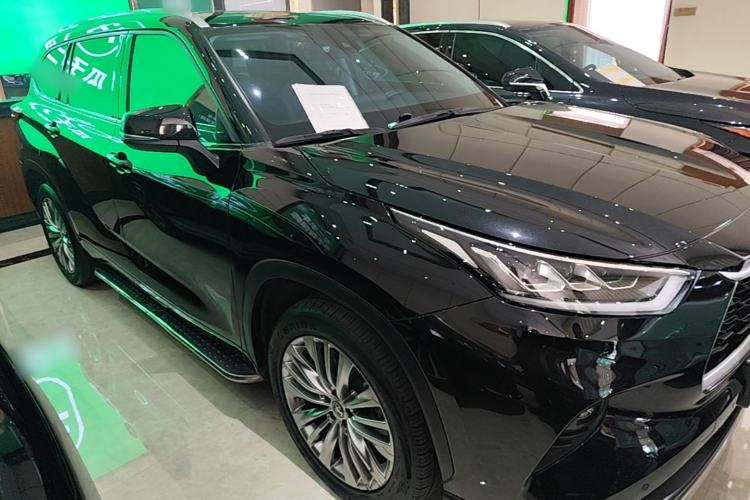 Used Toyota Highlander 2022 380T Four-Wheel Drive Prestige Edition 7-Seater Front Right 45 Deg