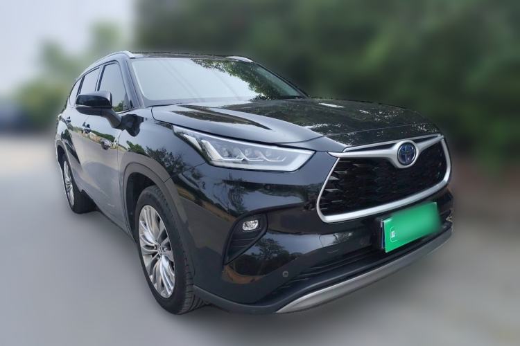 Used Toyota Highlander 2022 Dual-Engine 2.5L Four-Wheel Drive Prestige Version 7 Seats Front Right 45 Deg