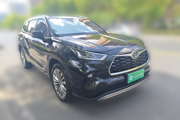 Used Toyota Highlander 2022 Dual-Engine 2.5L Four-Wheel Drive Supreme Edition 7-Seater Front Right 45 Deg