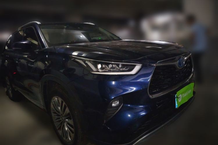 Used Toyota Highlander 2022 Dual-Engine 2.5L Four-Wheel Drive Supreme Edition 7-Seater Front Right 45 Deg