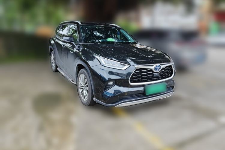 Used Toyota Highlander 2022 Dual-Engine 2.5L Four-Wheel Drive Prestige Version 7 Seats Front Right 45 Deg