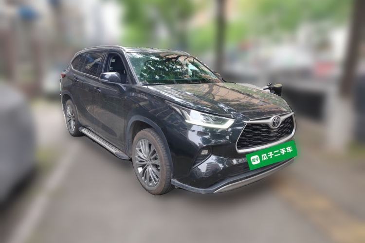 Used Toyota Highlander 2022 380T Four-Wheel Drive Prestige Edition 7-Seater Front Right 45 Deg