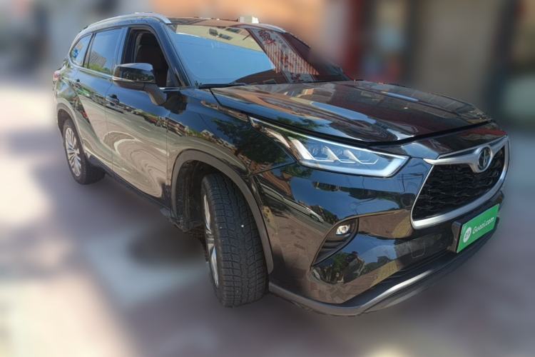 Used Toyota Highlander 2022 380T Four-Wheel Drive Prestige Edition 7-Seater Front Right 45 Deg