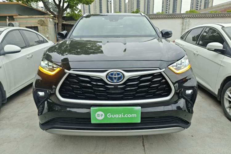 Used Toyota Highlander 2022 Dual-Engine 2.5L Four-Wheel Drive Prestige Version 7 Seats Front
