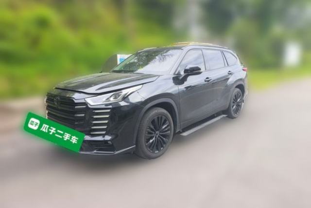 Used Toyota Highlander 2022 Dual-Engine 2.5L Four-Wheel Drive Prestige Version 7 Seats