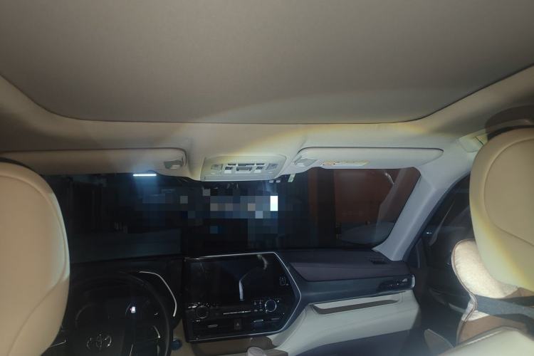 Used Toyota Highlander 2022 Dual-Engine 2.5L Four-Wheel Drive Prestige Version 7 Seats Headliner