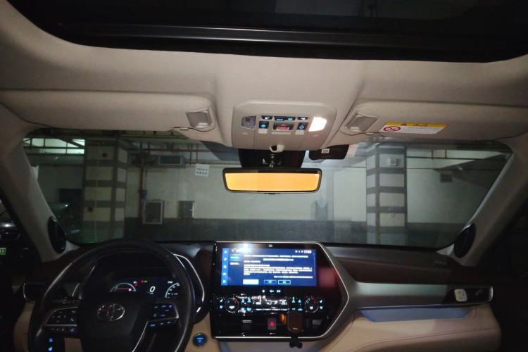 Used Toyota Highlander 2022 Dual-Engine 2.5L Four-Wheel Drive Supreme Edition 7-Seater Headliner