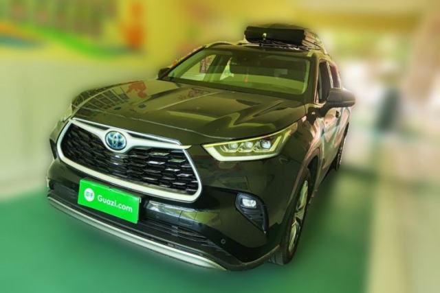 Used Toyota Highlander 2022 Dual-Engine 2.5L Four-Wheel Drive Prestige Version 7 Seats
