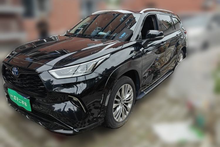 Used Toyota Highlander 2022 Dual-Engine 2.5L Four-Wheel Drive Supreme Edition 7-Seater Guazi used car, China used car export, Used car for sale, Used cars, Cheapest cars for sale
