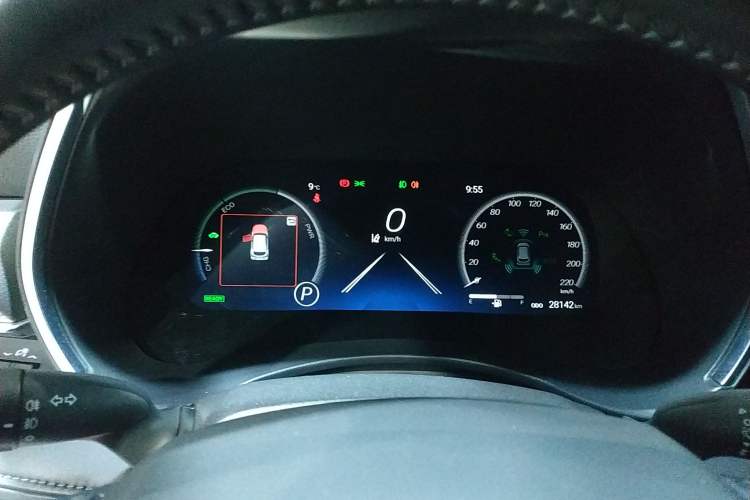 Used Toyota Highlander 2022 Dual-Engine 2.5L Four-Wheel Drive Supreme Edition 7-Seater Instrument Cluster