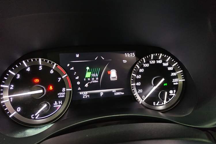 Used Toyota Highlander 2022 380T Four-Wheel Drive Prestige Edition 7-Seater Instrument Cluster