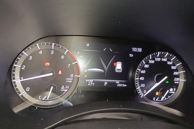 Used Toyota Highlander 2022 380T Four-Wheel Drive Prestige Edition 7-Seater Instrument Cluster