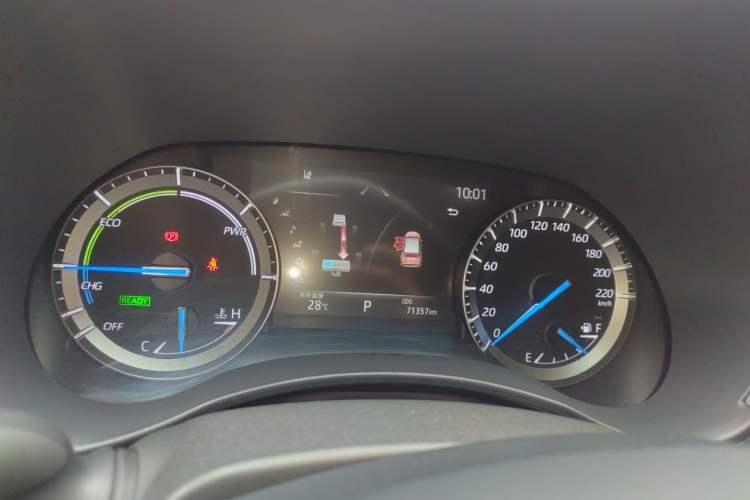 Used Toyota Highlander 2022 Dual-Engine 2.5L Four-Wheel Drive Prestige Version 7 Seats Instrument Cluster