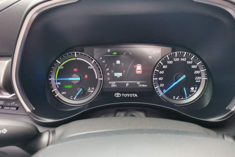 Used Toyota Highlander 2022 Dual-Engine 2.5L Four-Wheel Drive Prestige Version 7 Seats Instrument Cluster