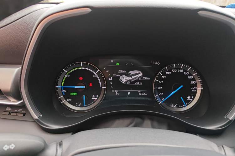 Used Toyota Highlander 2022 Dual-Engine 2.5L Four-Wheel Drive Prestige Version 7 Seats Instrument Cluster