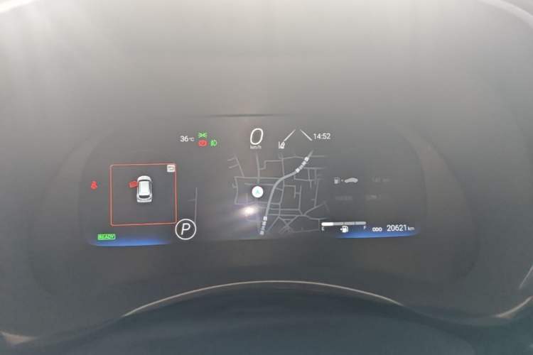 Used Toyota Highlander 2022 Dual-Engine 2.5L Four-Wheel Drive Supreme Edition 7-Seater Instrument Cluster