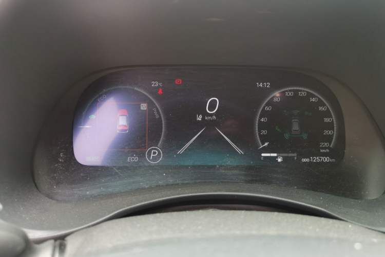 Used Toyota Highlander 2022 Dual-Engine 2.5L Four-Wheel Drive Supreme Edition 7-Seater Instrument Cluster