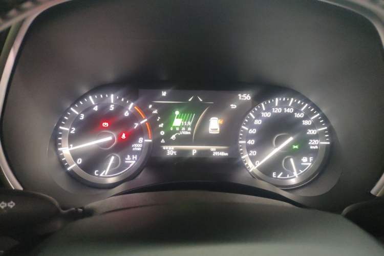 Used Toyota Highlander 2022 380T Four-Wheel Drive Prestige Edition 7-Seater Instrument Cluster