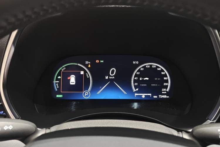 Used Toyota Highlander 2022 Dual-Engine 2.5L Four-Wheel Drive Prestige Version 7 Seats Instrument Cluster