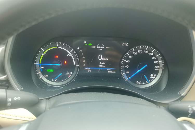 Used Toyota Highlander 2022 Dual-Engine 2.5L Two-Wheel Drive Prestige Edition 7-Seater Instrument Cluster