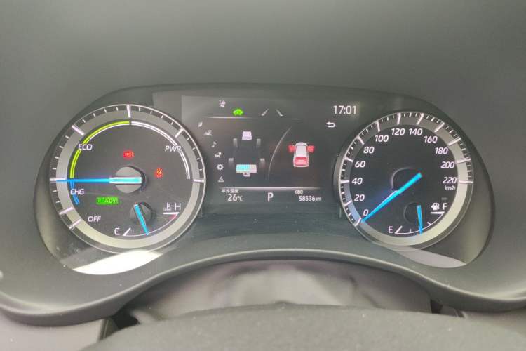 Used Toyota Highlander 2022 Dual-Engine 2.5L Four-Wheel Drive Prestige Version 7 Seats Instrument Cluster