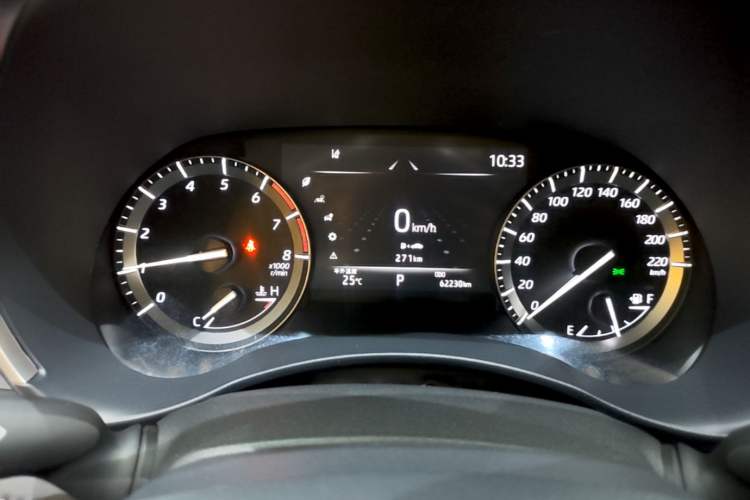 Used Toyota Highlander 2022 380T 4x4 Luxury Edition 7 Seats Instrument Cluster